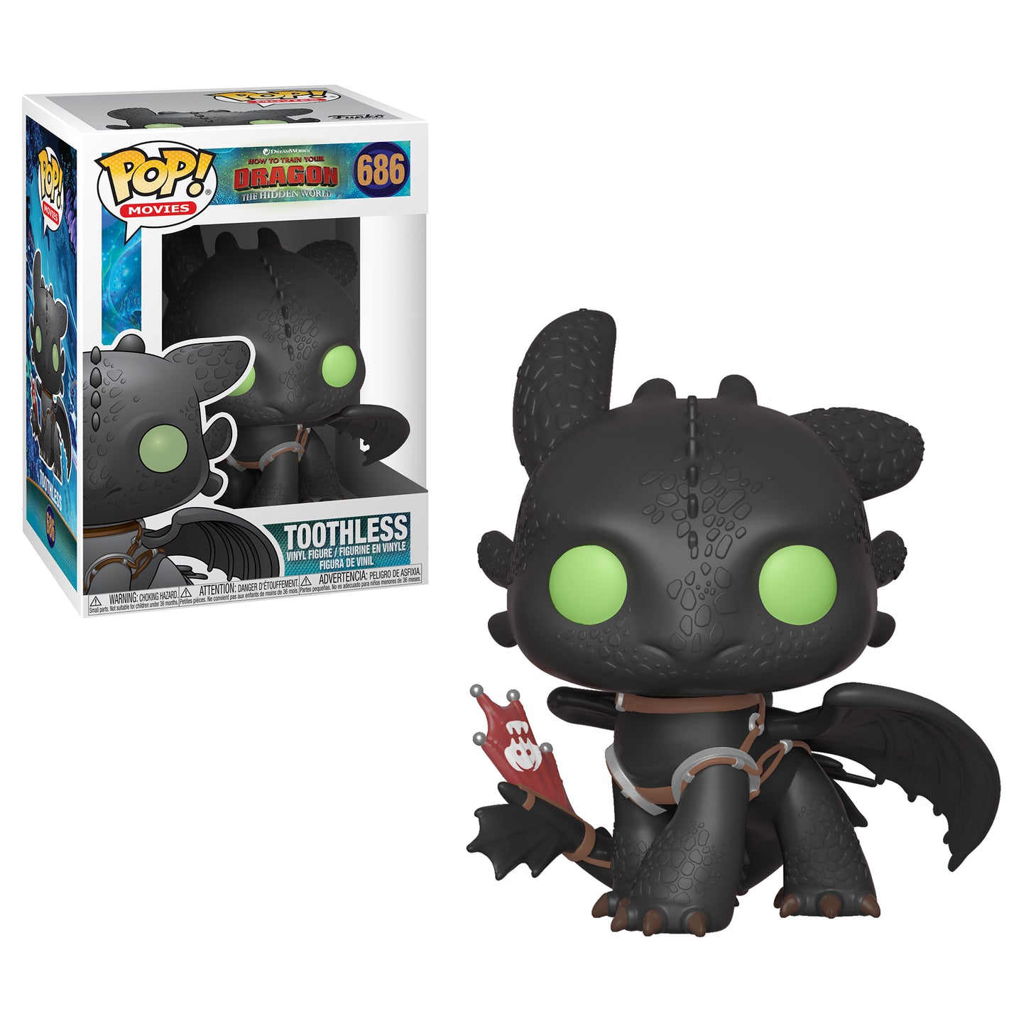 Figurine Funko Pop How to Train Your Dragon 3 Toothless