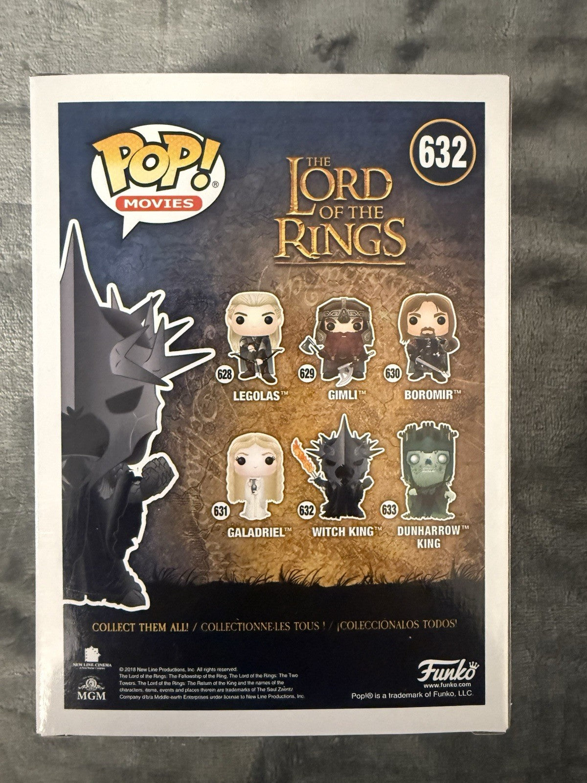 Funko The Lord of The Rings Witch-King of Angmar Figure 632 POP! Movies