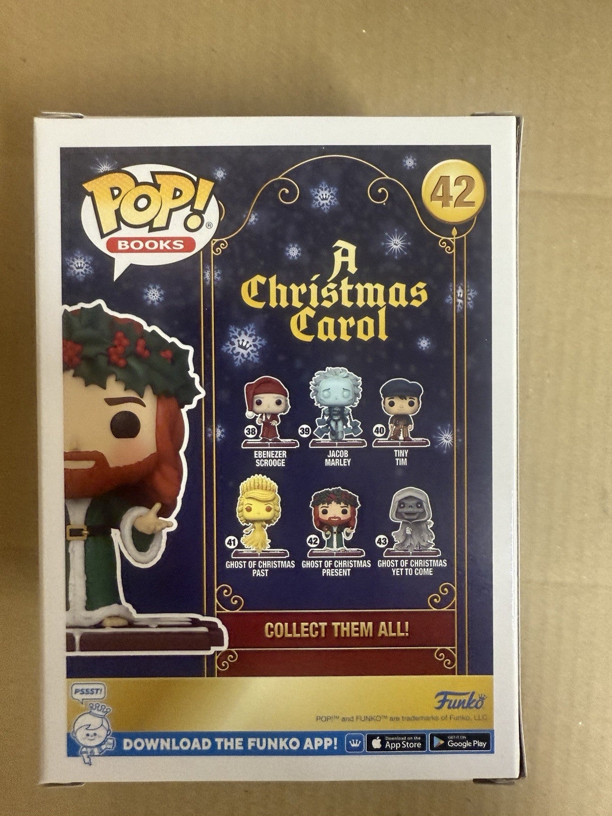 Funko Pop Vinyl Figure Ghost of Christmas Present #42 - A Christmas Carol. A3