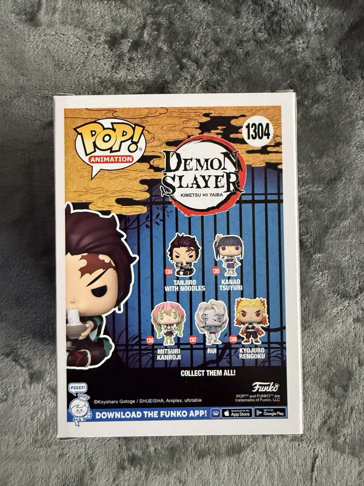 Funko POP Vinyl - Animation - Demon Slayer - Tanjiro With Noodles - #1304. A6