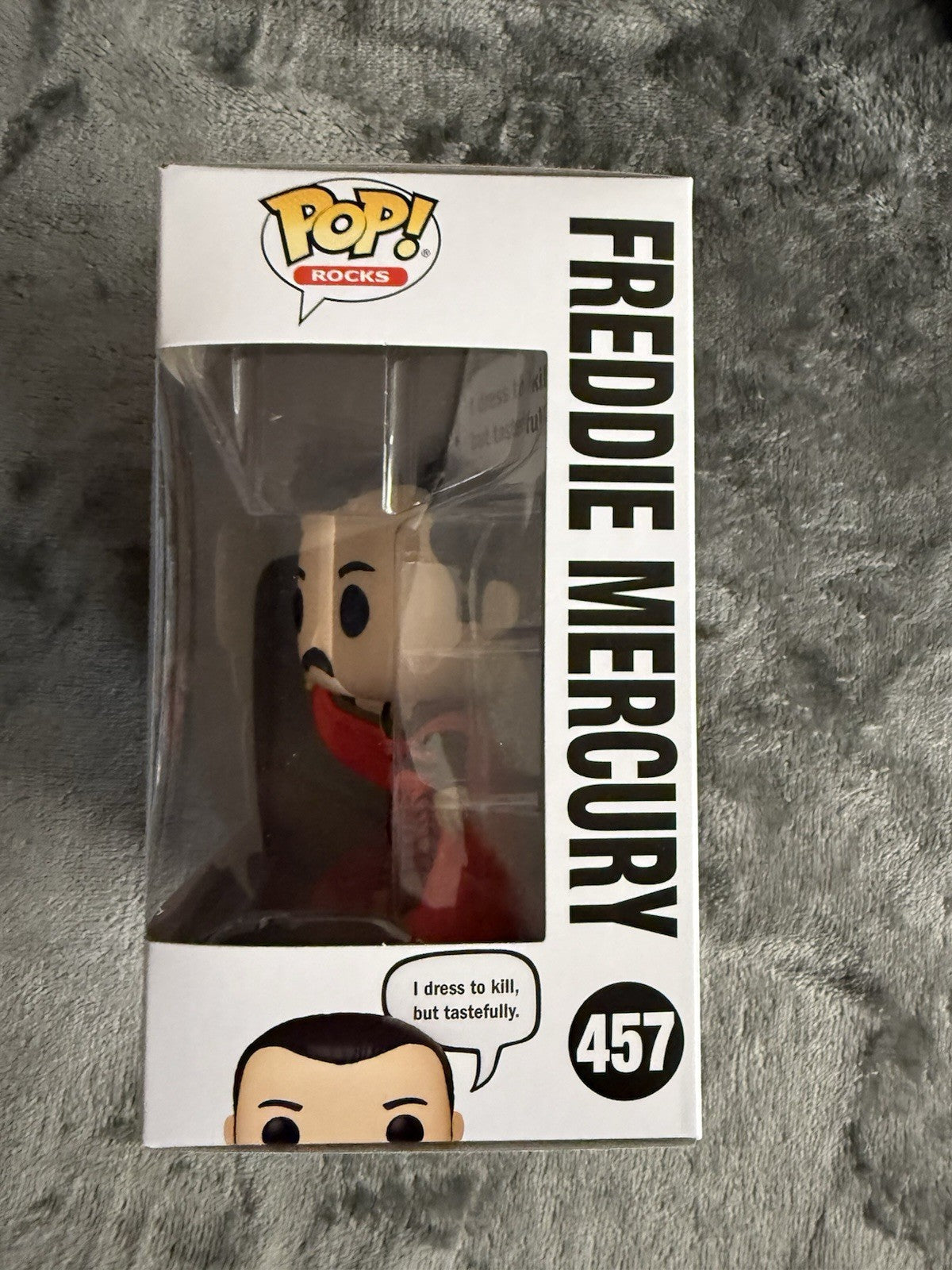 Funko Pop Freddie Mercury Rocks 457 Dress To Kill Vinyl Figure 11cm Tall. A6