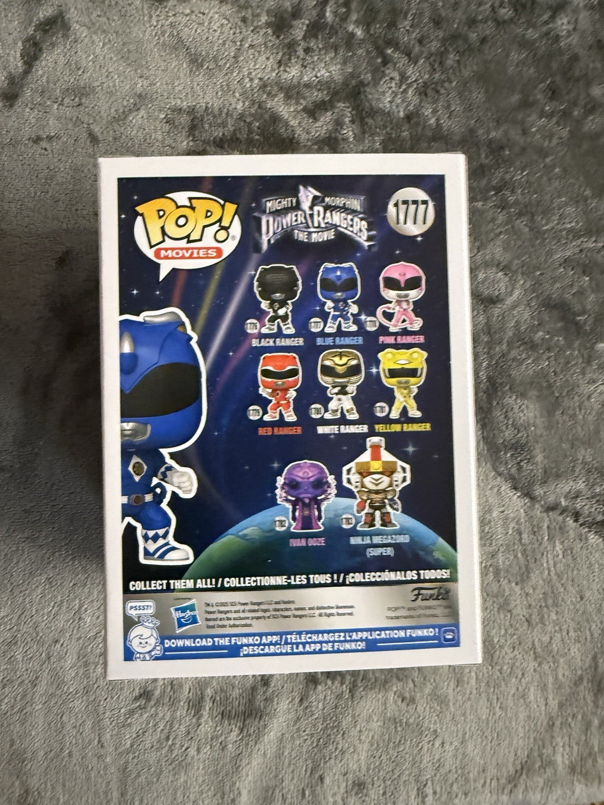 Blue Ranger - #1777 - Funko Pop! - Television - Mighty Morphin Power Rangers. A6