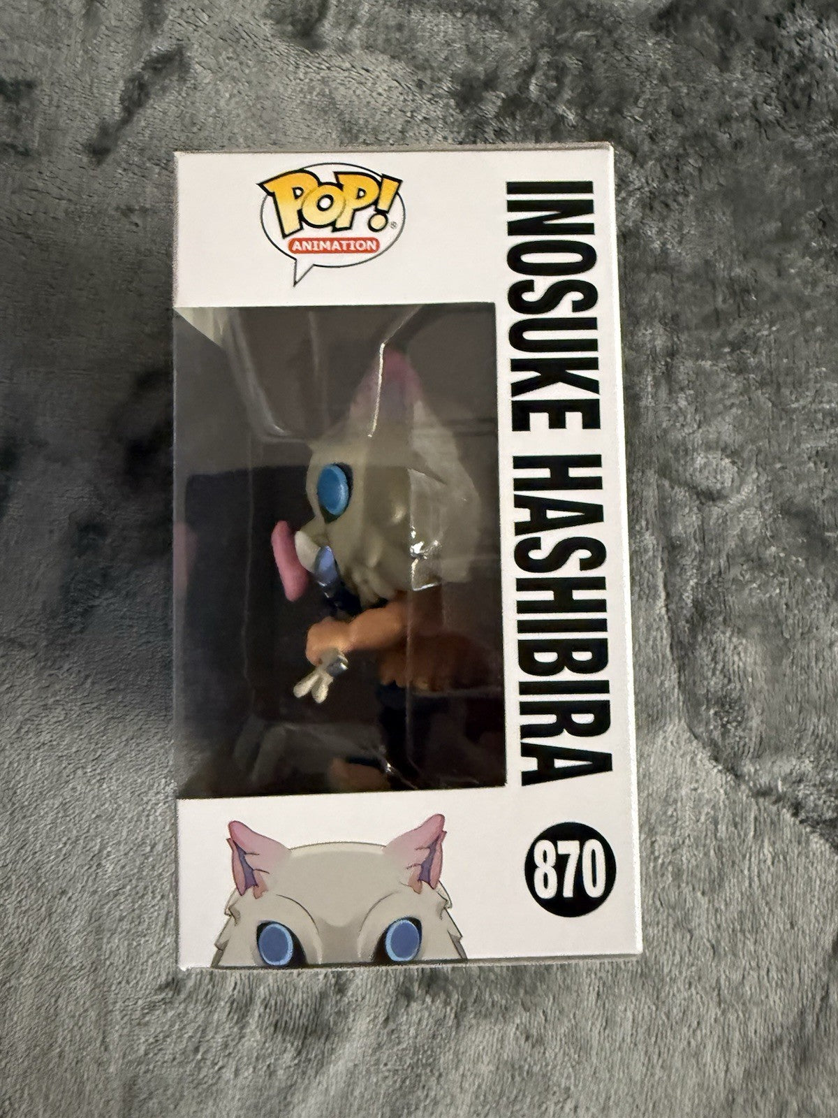 Funko POP Animation #870 Demon Slayer Inosuke Hashibira Anime Vinyl Figure A6