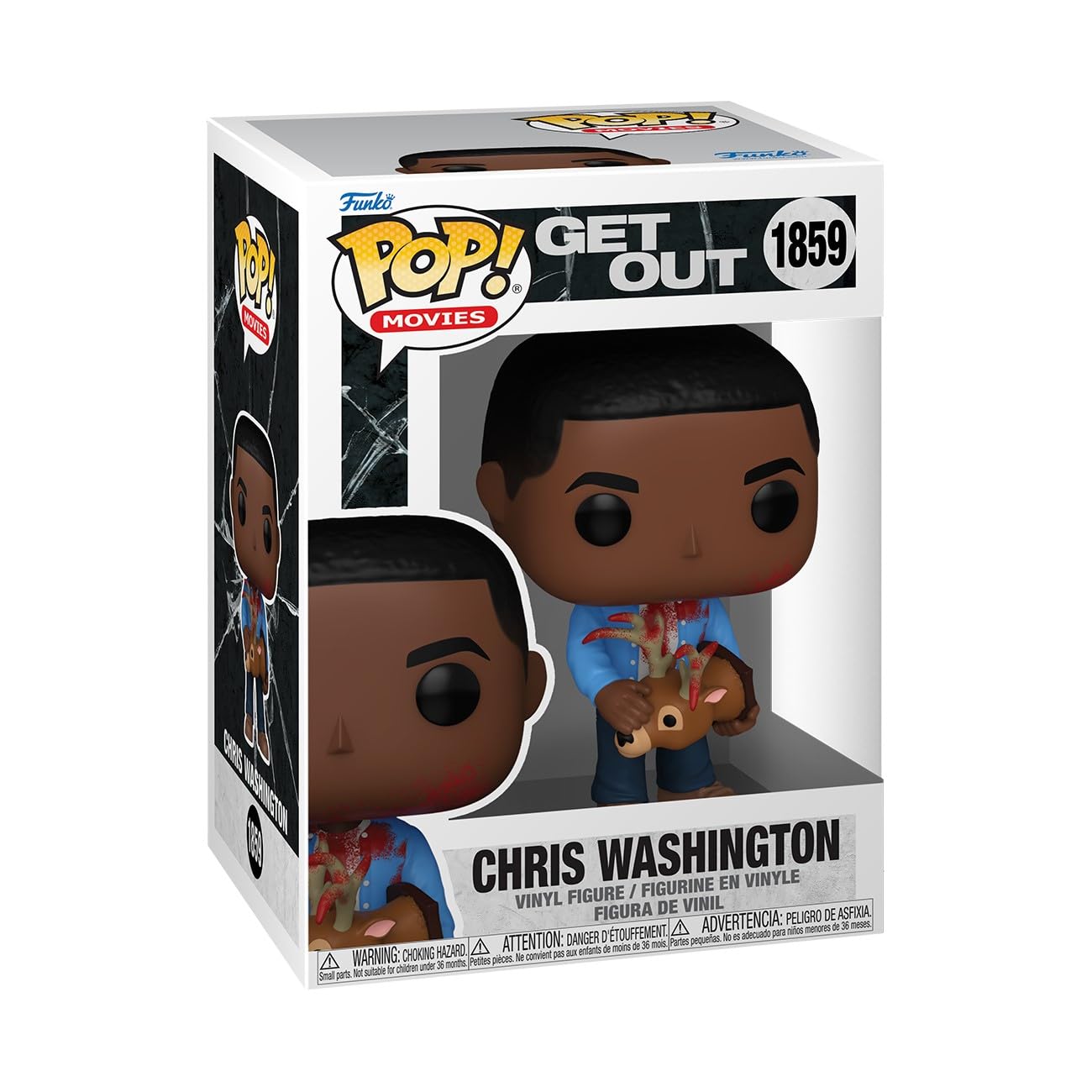 Funko Pop! Get Out Chris Washington with Deer Head