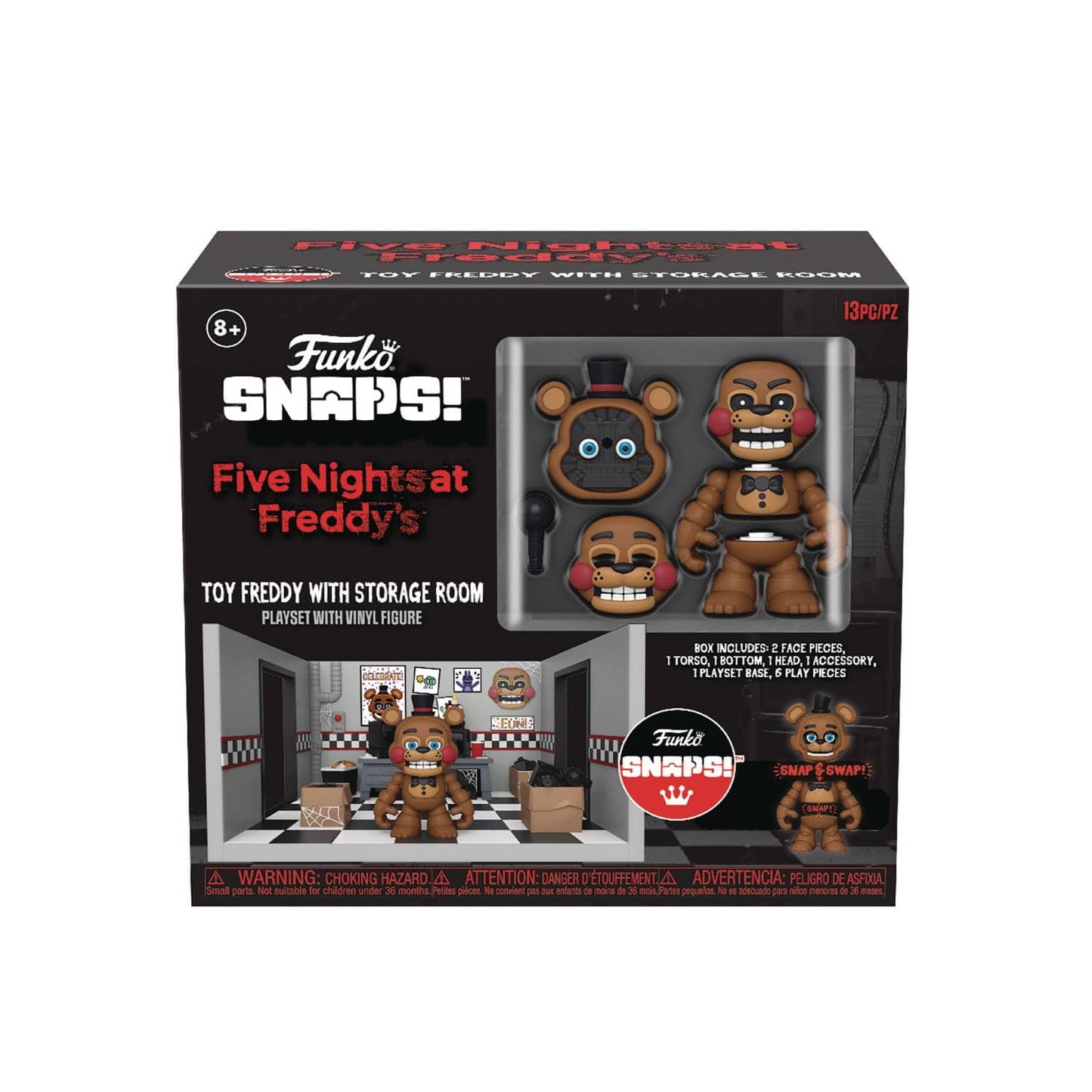 Funko Snap Five Nights and Freddy's Security Room Playset