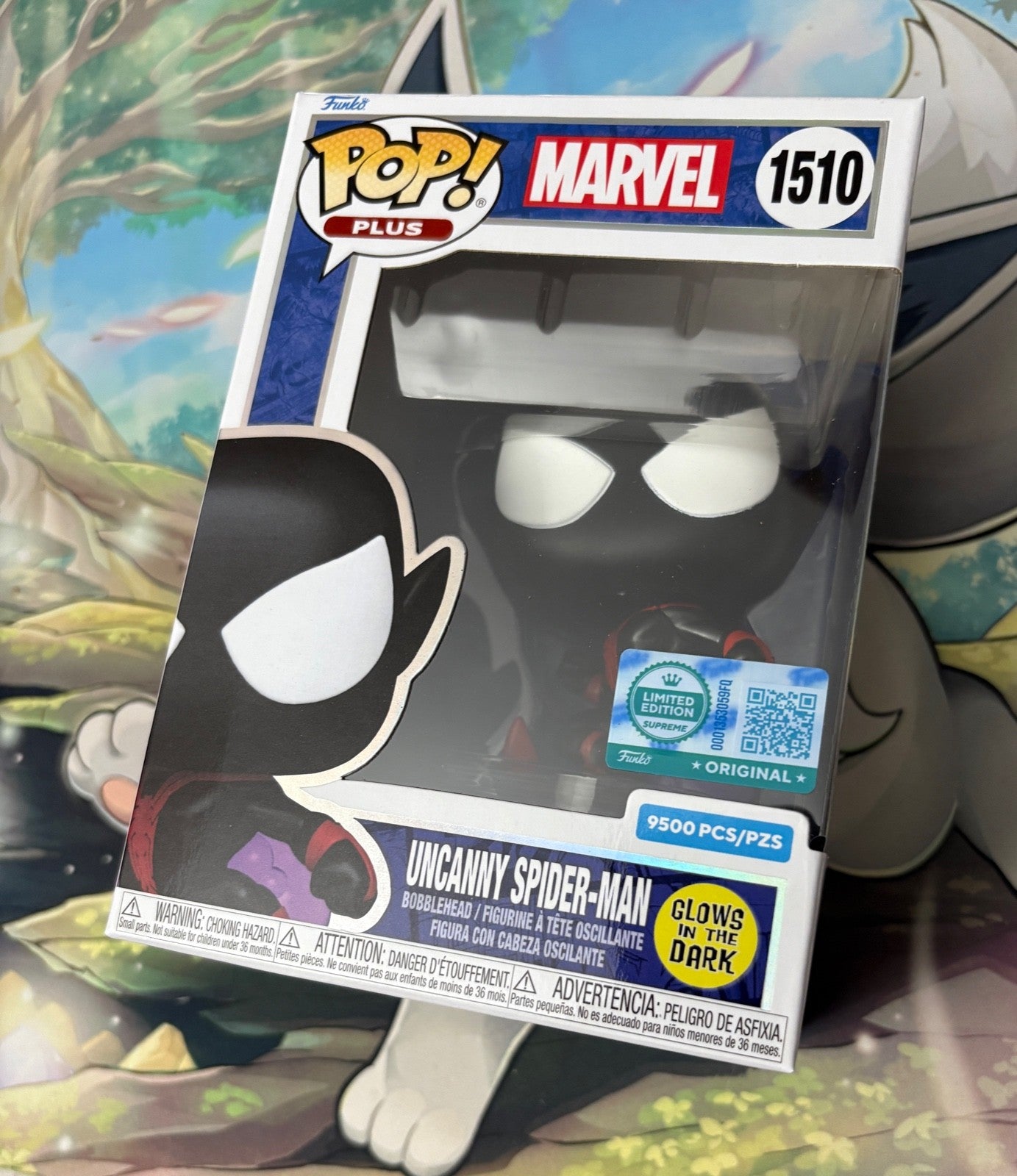 Funko Pop! Plus Uncanny Spider-Man 1510 – Supreme LE 9500 Glow SOLD OUT in HAND