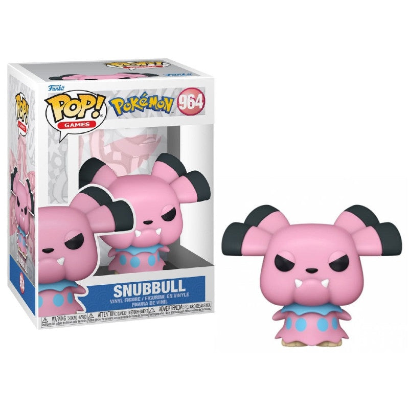 Funko POP! Games: Pokemon - Snubbull - Collectable Vinyl Figure - Official Merchandise - Toys for Kids & Adults - Games Fans - Model Figure for Collec