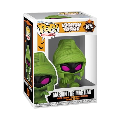 Funko Looney Tunes 1674 Mummy Marvin the Martian Funko Pop Vinyl Figure