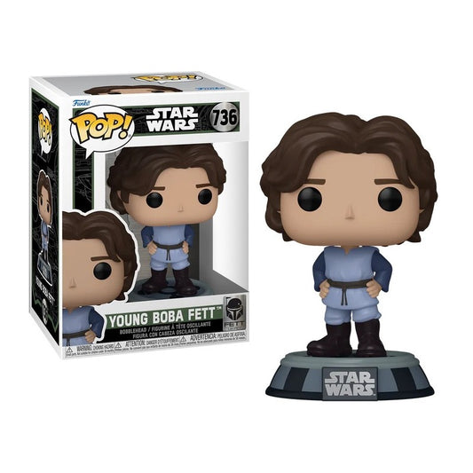 Funko Pop the Book of Boba Fett 736 Young Boba Fett Vinyl Figure