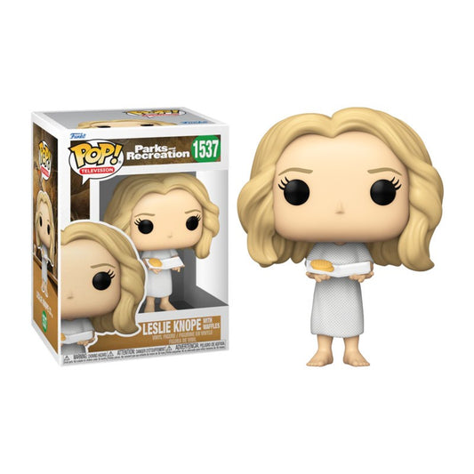 Funko Pop! Parks and Recreation Leslie Knope with Waffles