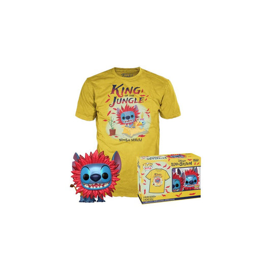 Lilo & Stitch - Stitch as Simba - POP! & T-shirt - Funko Pop! - Funko Shop UK
