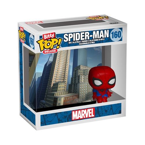 Funko Bitty Pop Figuur Deluxe Marvel Spider-Man Cityscape