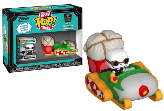 Funko Pop! the Nightmare Before Christmas Jack Skellington with Snowmobile