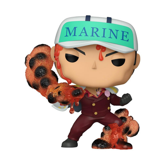 Funko POP Animation: One Piece Admiral Akainu 3.75-in Vinyl Figure GameStop Exclusive