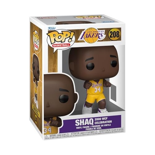 Funko Shaquille O'Neal Los Angeles Lakers 2000 Wcf Celebration Pop Vinyl Figure