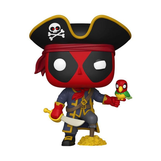 Funko POP Plus: Deadpool - Deadpool as Long John Silver 4.2-in Vinyl Bobblehead Figure