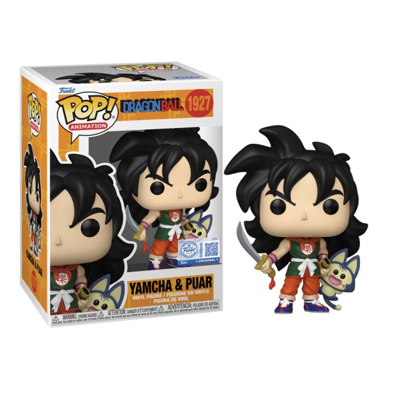 Yamcha and Puar / Dragon Ball / Figurine Funko Pop / Exclusive Special Edition