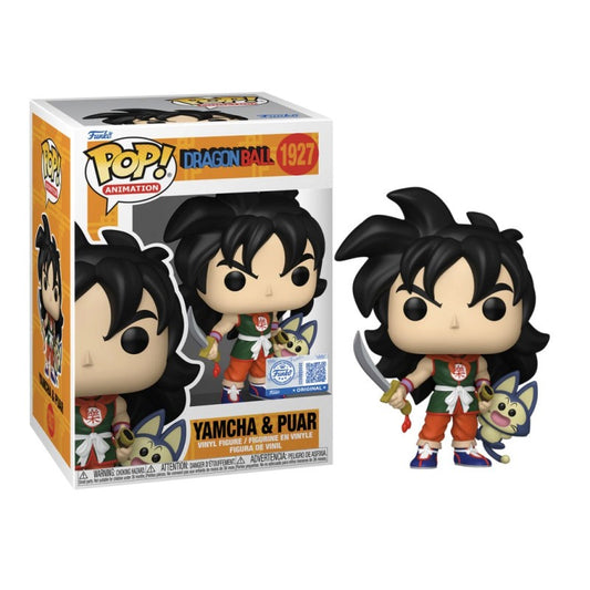 Yamcha and Puar / Dragon Ball / Figurine Funko Pop / Exclusive Special Edition