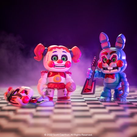 Funko Pop! Five Nights at Freddy's: Toy Bonnie and Baby Snap Set of 2