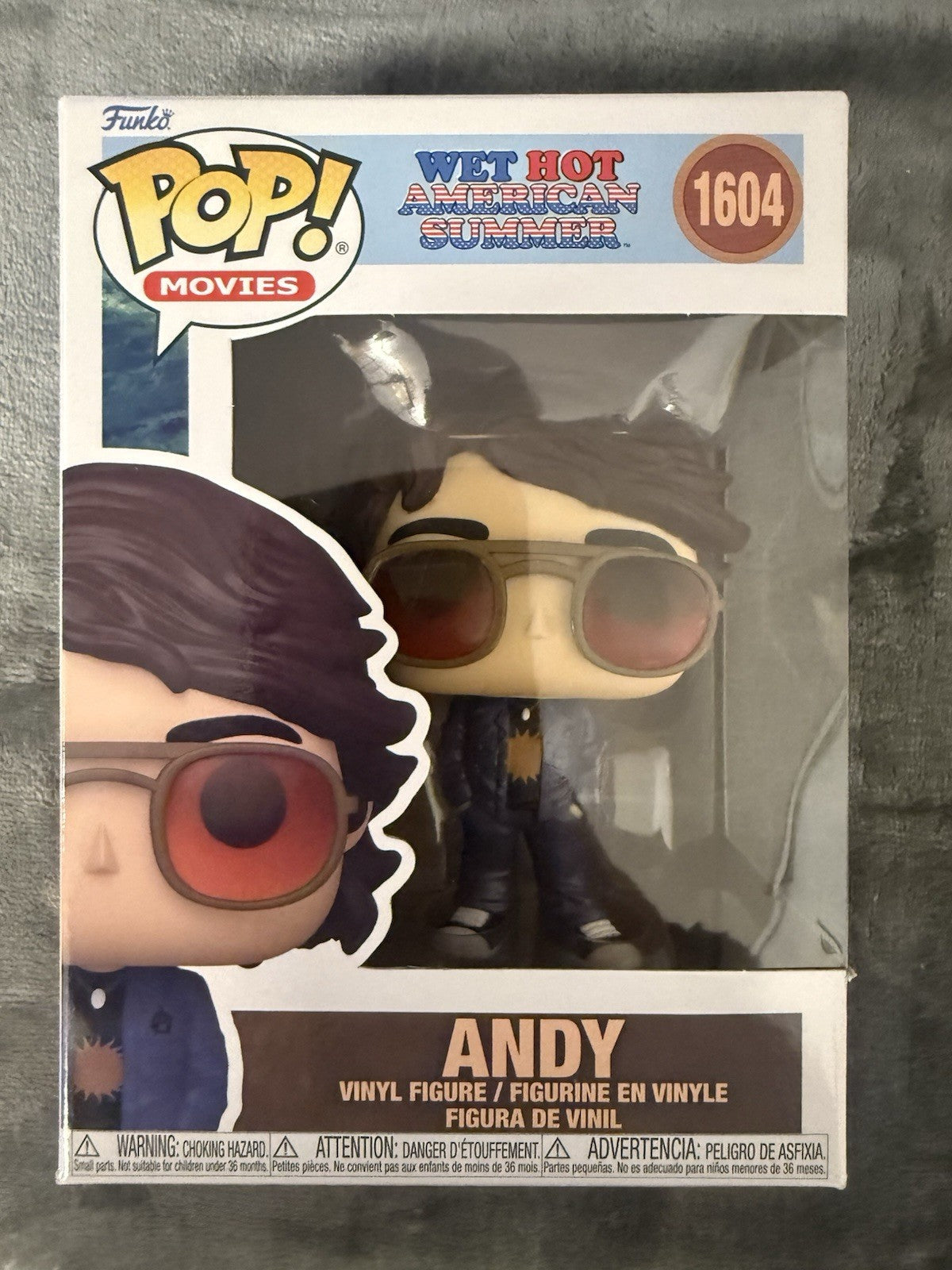 Funko Pop! Wet Hot American Summer - Andy Vinyl Figure #1604 New