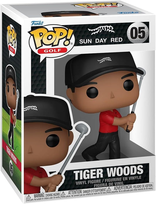 New: Funko Pop Golf - #05 - Tiger Woods.      A2