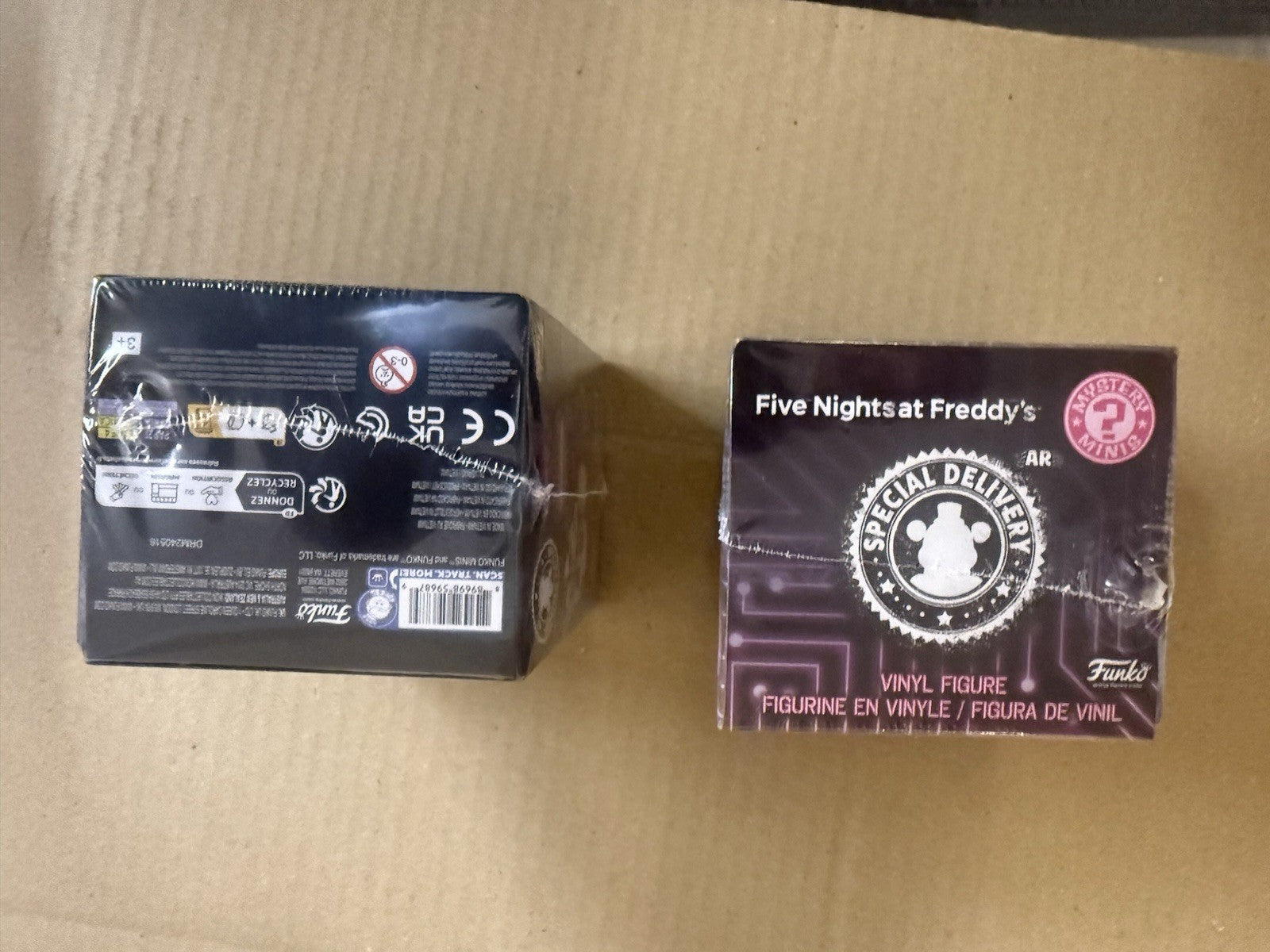 2 NEW Five Nights at Freddy's FNAF Mystery Minis Security Breach Vinyl Figure A2