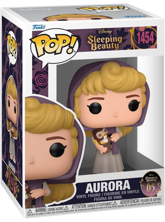 Funko POP! Disney: Sleeping Beauty 65th Anniversary - Aurora With Owl   A2