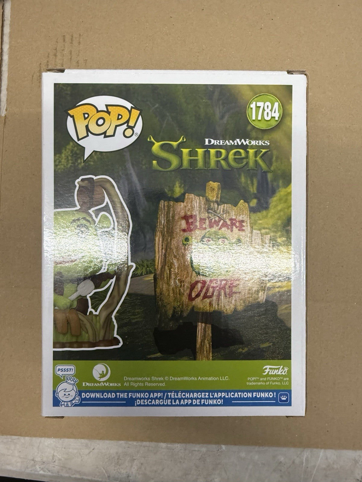 Funko POP Premium Shrek Bathing Target Exclusive # 1784 Collectable   (A1)