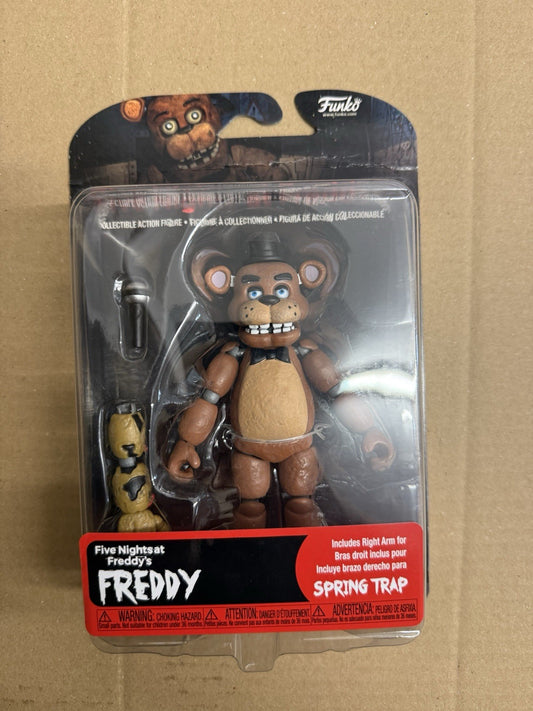 FIVE NIGHTS AT FREDDY'S FREDDY INCLUDES RIGHT ARM FOR SPRING TRAP NEW SEALED. A3