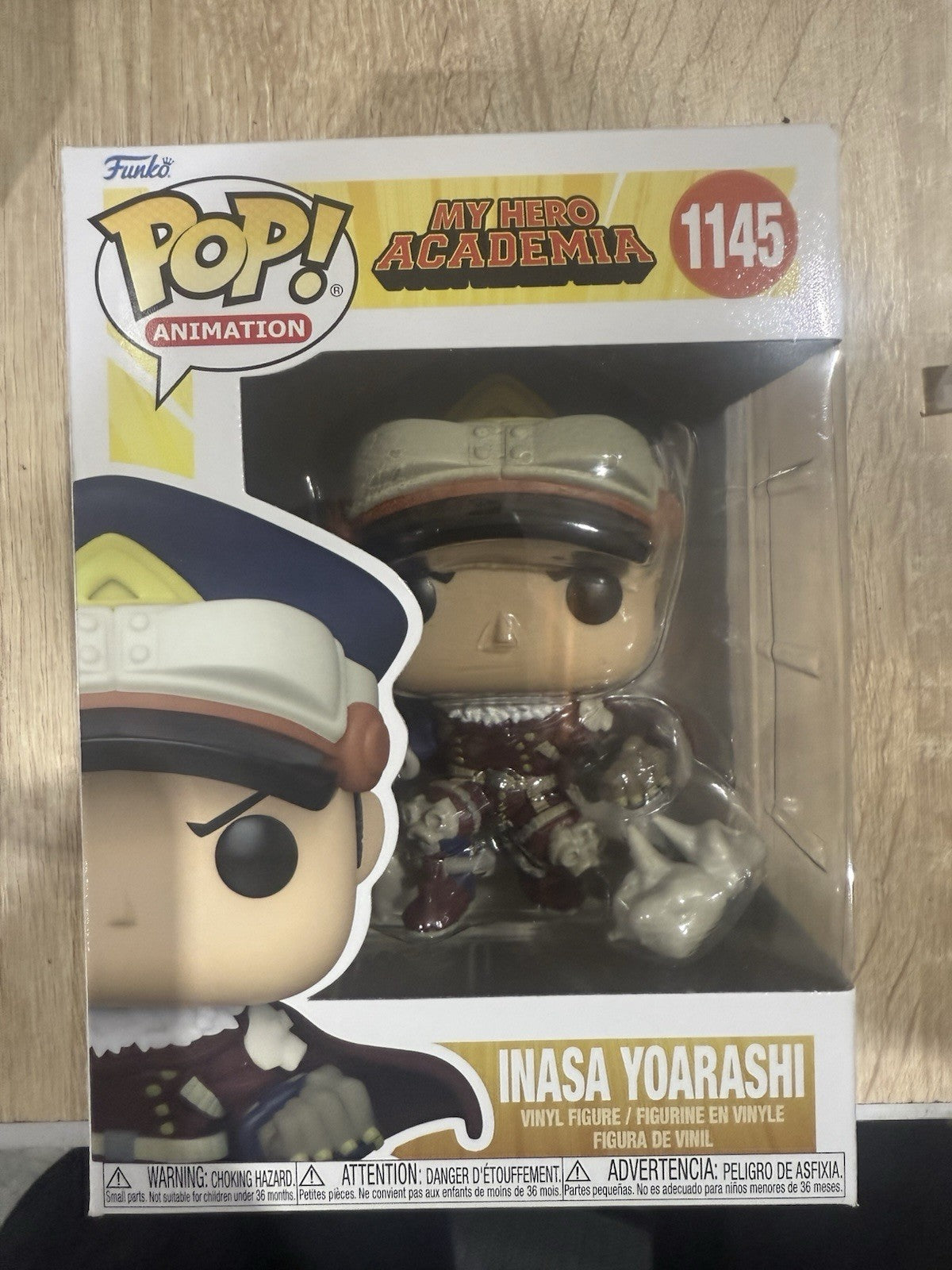 Funko Pop Animation My Hero Academia Inasa Yoarashi 1145 Figure
