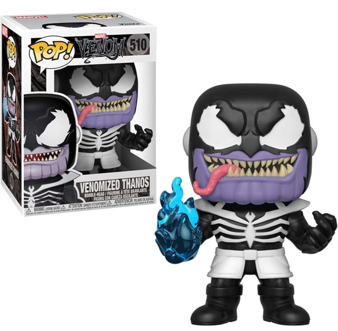 Marvel Venomized Thanos Funko Pop #510  Glow In The Dark Special Edition