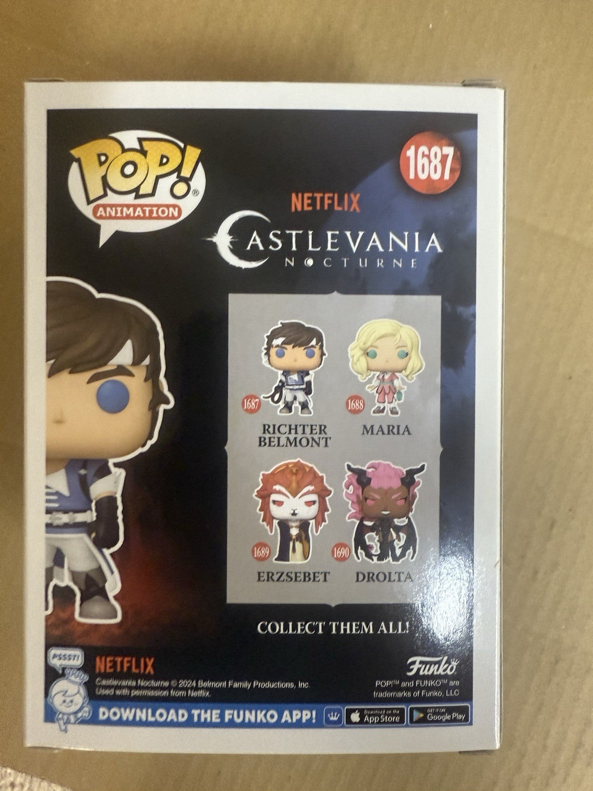 Funko - Animation: Castlevania (Richter Belmont) POP! Vinyl Figure 