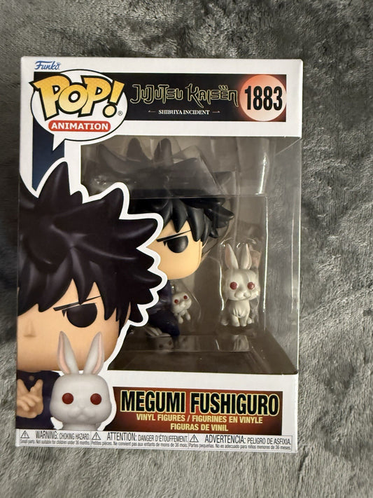 JUJUTSU KAISEN - MEGUMI FUSHIGURO #1883 FUNKO POP ANIMATION - BRAND NEW.  A6