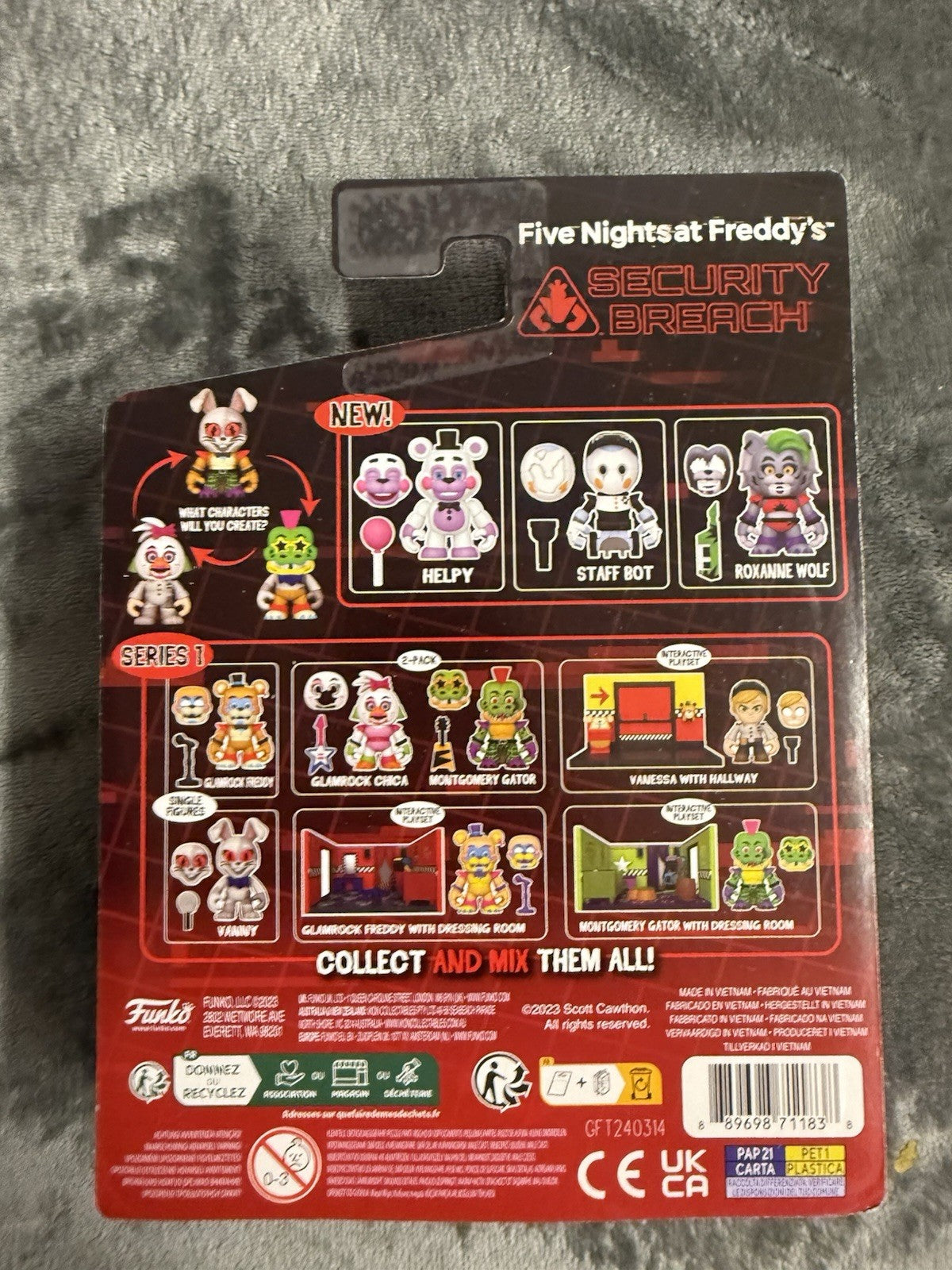 Funko Five Nights At Freddy's (FNAF) Snap: RR - Security Staff Bot - Collectable