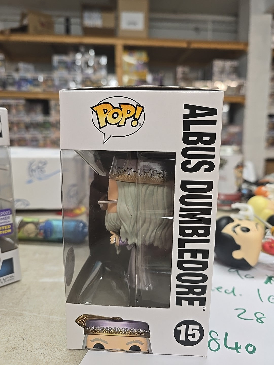 FUNKO POP ALBUS DUMBLEDORE METALLIC FUNKO EXCL (15) HARRY POTTER Special Edition