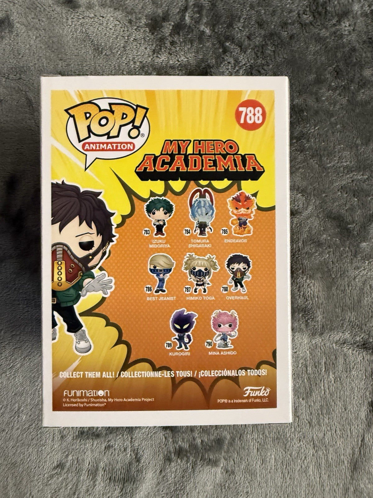 Funko POP Vinyl - Animation - My Hero Academia - Overhaul - #788.    A6