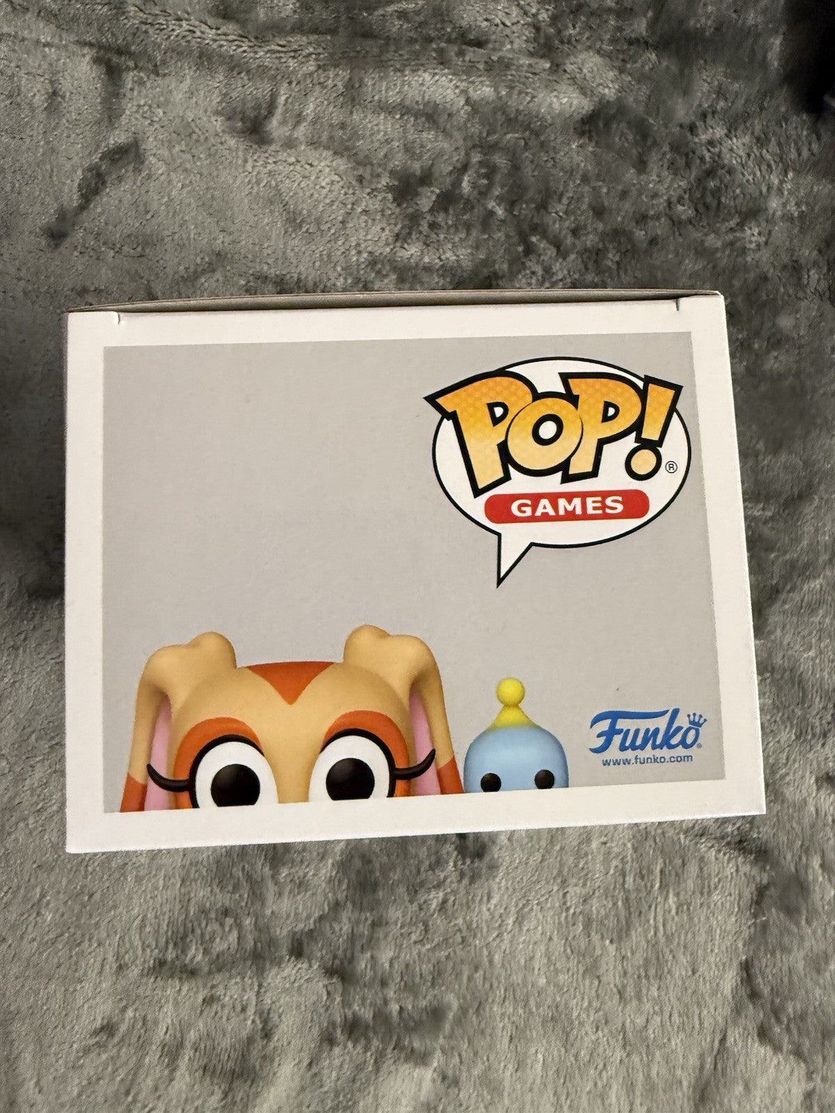 SONIC THE HEDGEHOG CREAM WITH CHEESE FUNKO POP FIGURE 1034.  A6