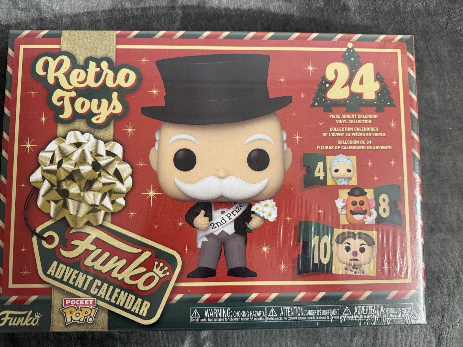 New and Sealed Funko Pocket Pop Retro Toys Hasbro Advent Calendar