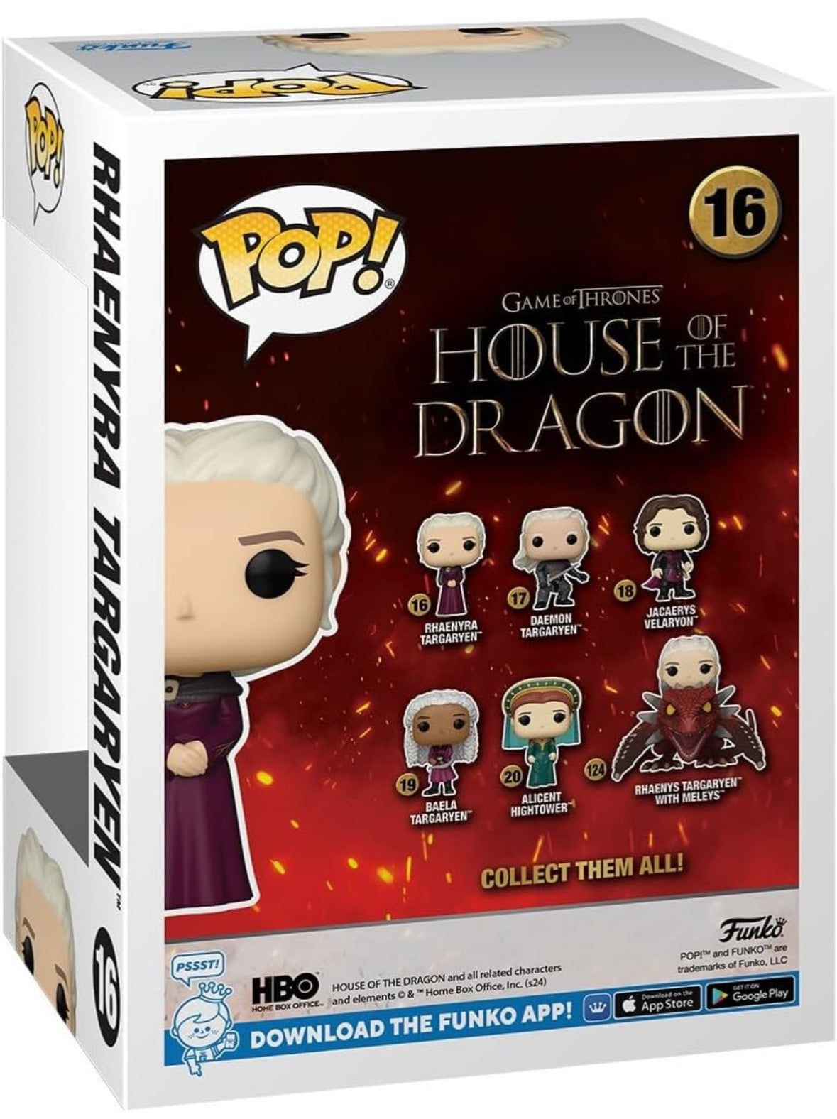 Funko Pop! TV: House Of the Dragon - Rhaenyra Targaryen - Collectable Vinyl  A2