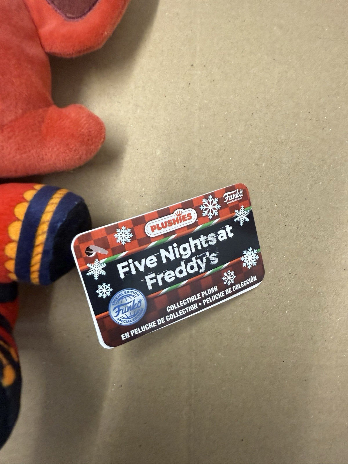 Funko Five Nights At Freddy‚Äôs Nutcracker Foxy 7‚Äù Plush Soft Toy New With Tag(A1)