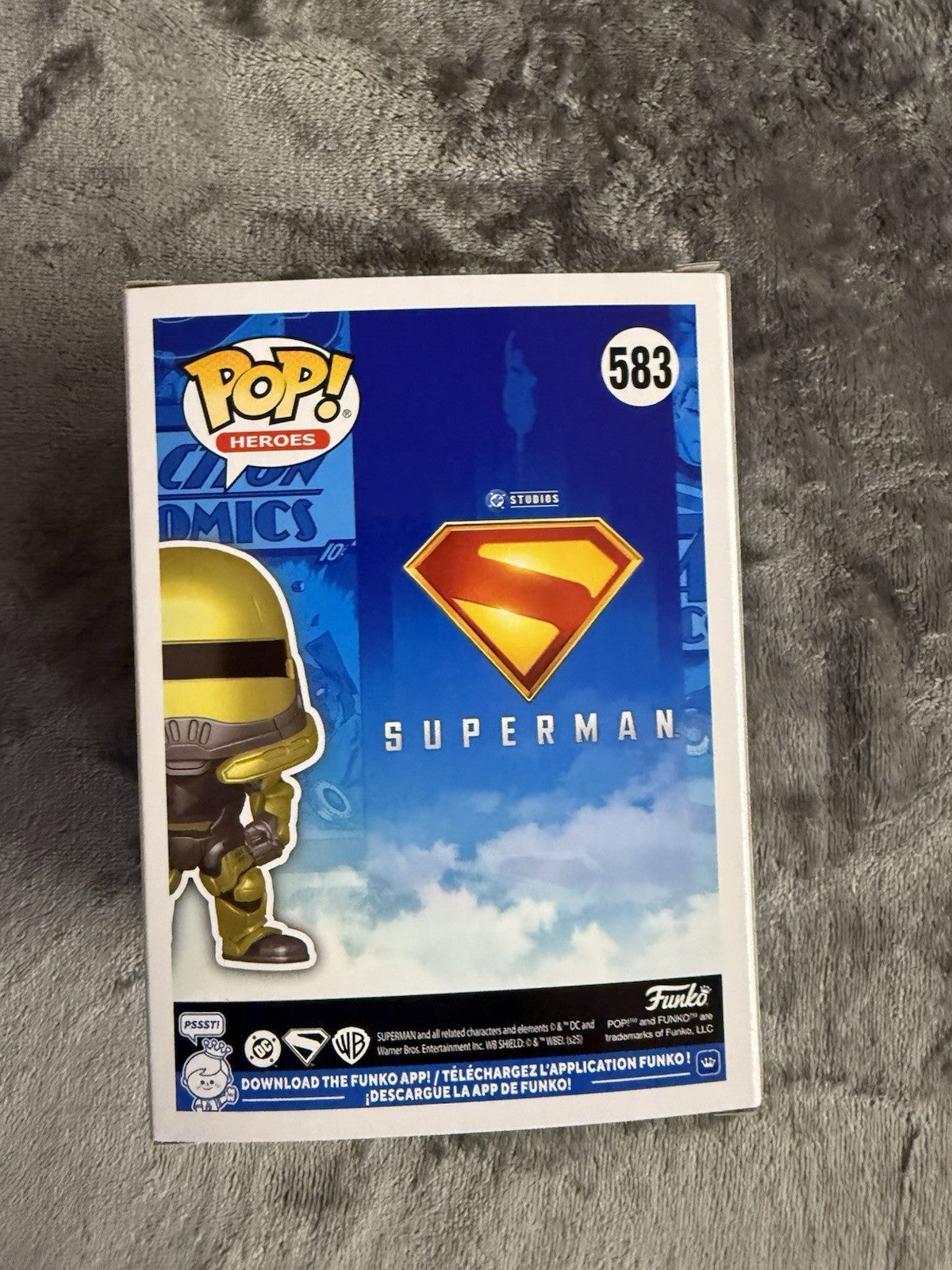 Superman Hammer of Boravia Funko Pop! Vinyl Figure #583  In Hand UK!    A6