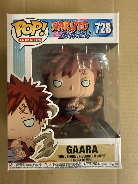 Funko Pop Gaara (728) Naruto Shippuden Anime Manga Vinyl Figure Figurine.  A3