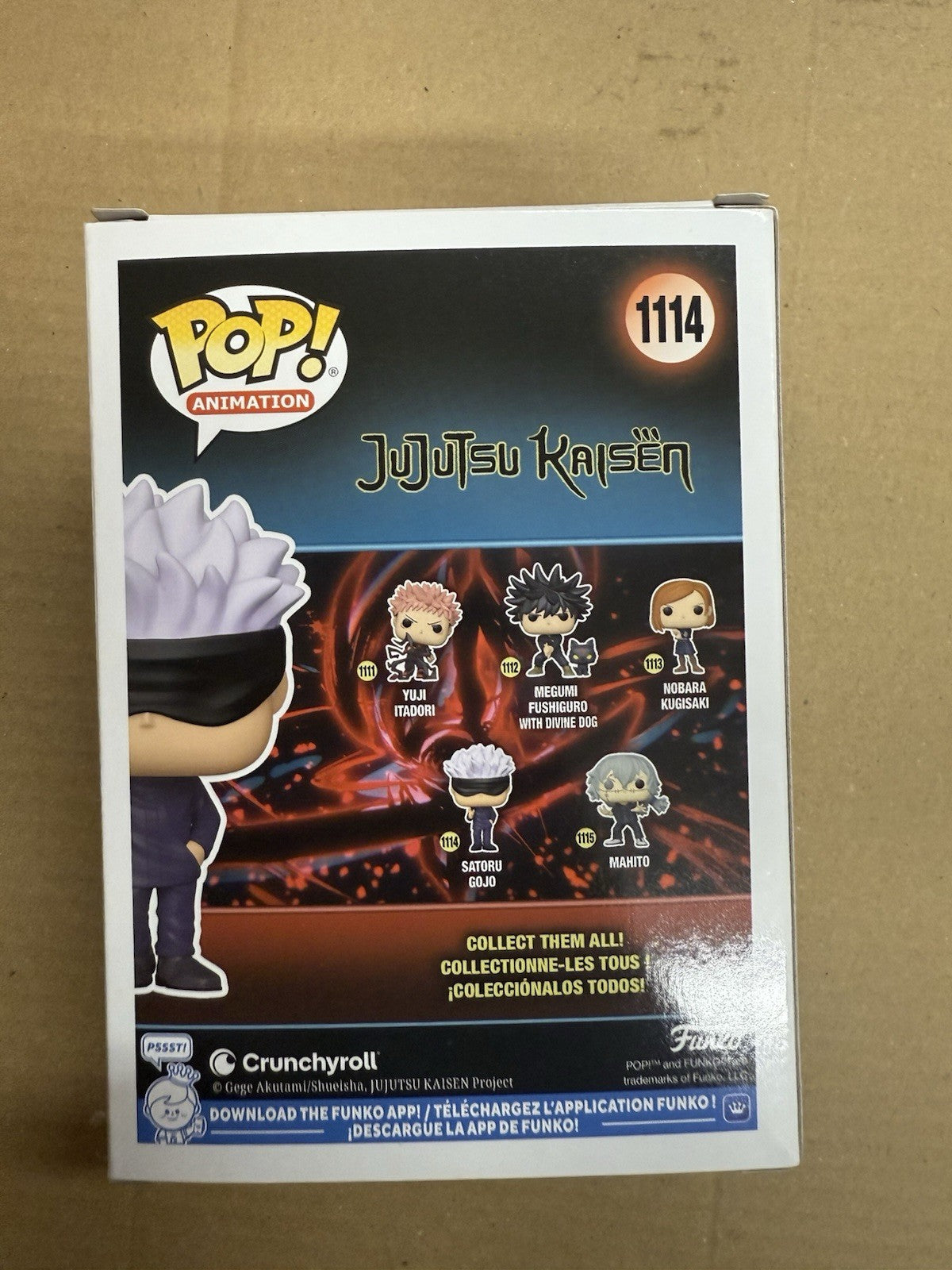 Funko POP! Animation: Jujutsu Kaisen - Satoru Gojo - Collectable Vinyl Figure A2