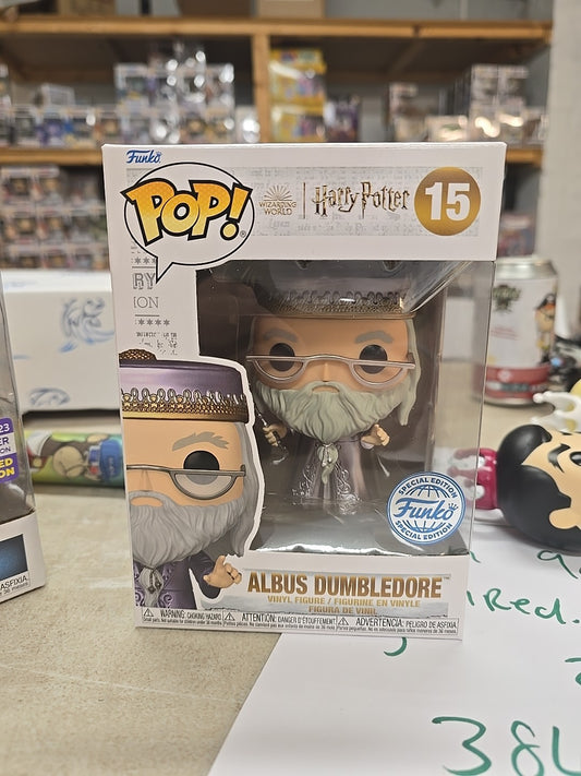 FUNKO POP ALBUS DUMBLEDORE METALLIC FUNKO EXCL (15) HARRY POTTER Special Edition
