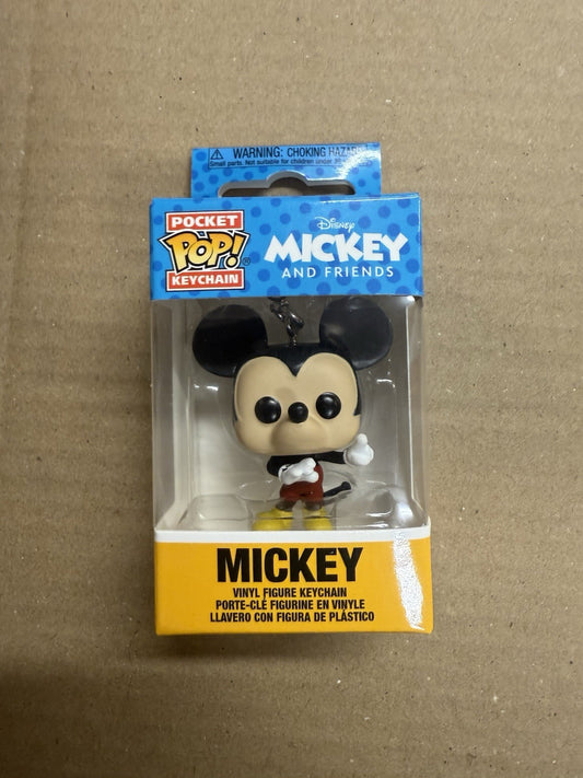 POP! Keychain Disney Classics Mickey Collectable New Boxed Bag Charm Keyring A2