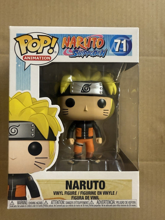 Funko Pop! Animation #71: Naruto Shippuden Vinyl Figure Collectible Boxed.  A2
