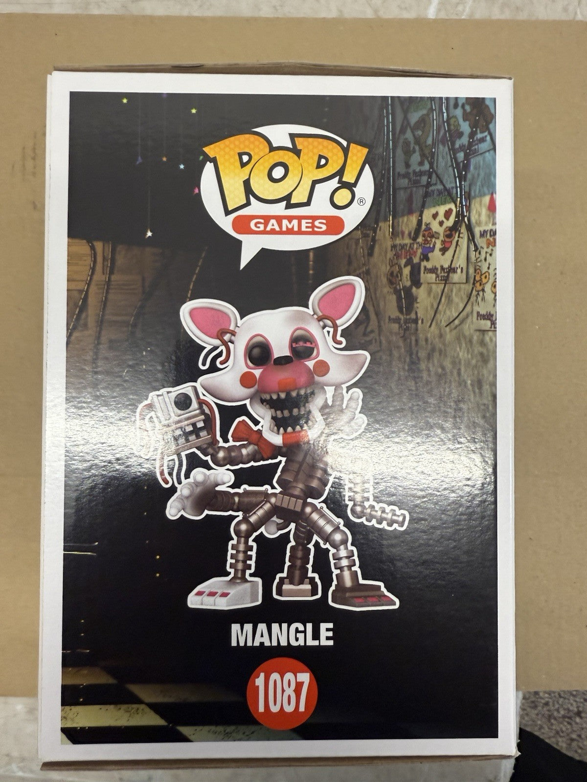 Funko Pop Vinyl Five Nights at Freddy's Mangle 1087 FNAF Figure NEW UK.   (A1)