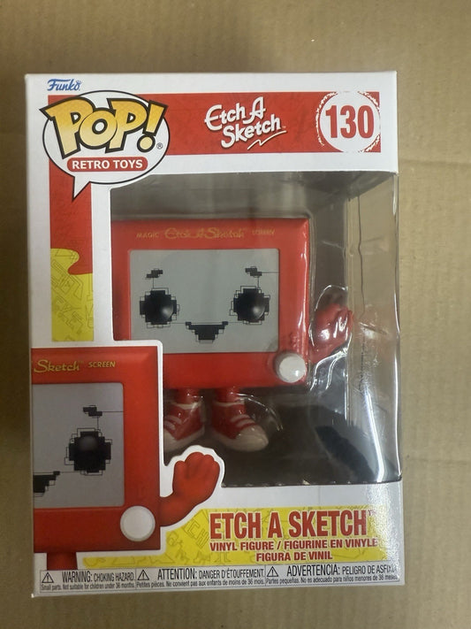 Funko POP! Retro Toys Etch a Sketch 3.75" Vinyl Figure 130.   A4