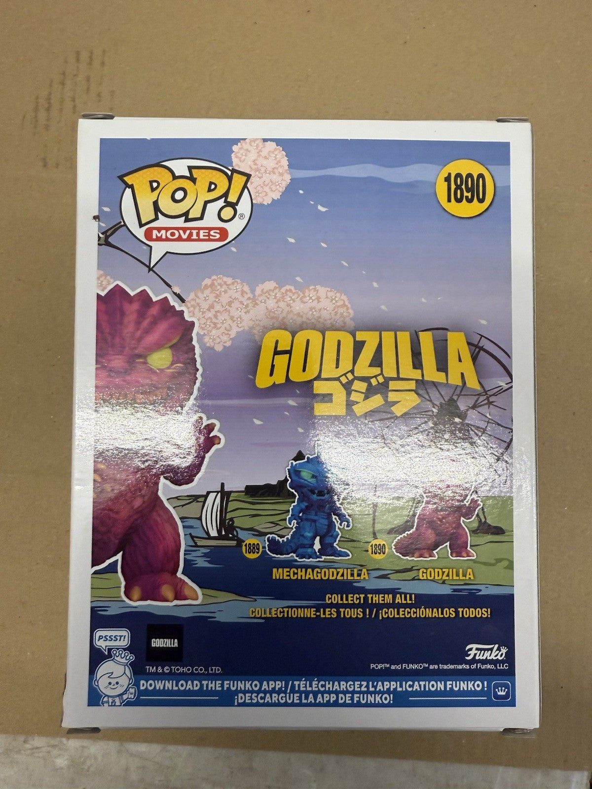 Funko POP! Premium Movies: Godzilla - Godzilla New Toy Vinyl Figure Collect (A1)