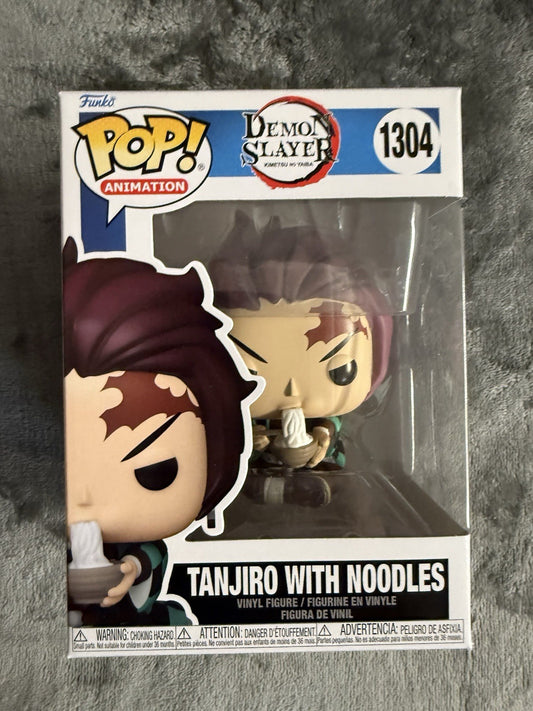Funko POP Vinyl - Animation - Demon Slayer - Tanjiro With Noodles - #1304.  A6